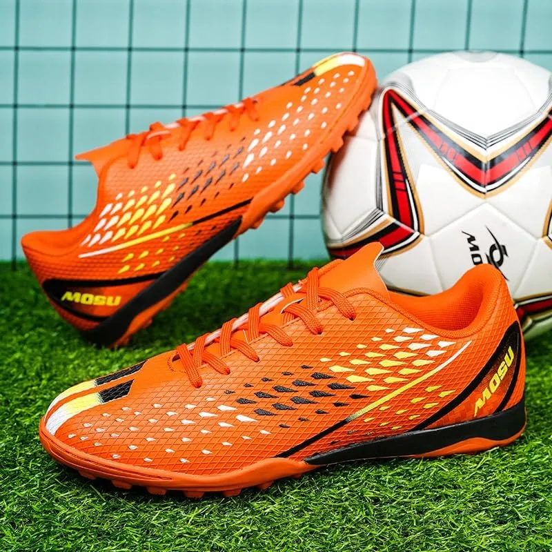 Soccer Cleats for Mens Womens Soccer Shoes High-Top Soccer Spikes Shoe Football Boots Big Boy's Training Sneaker Outdoor Indoor Running Shoes