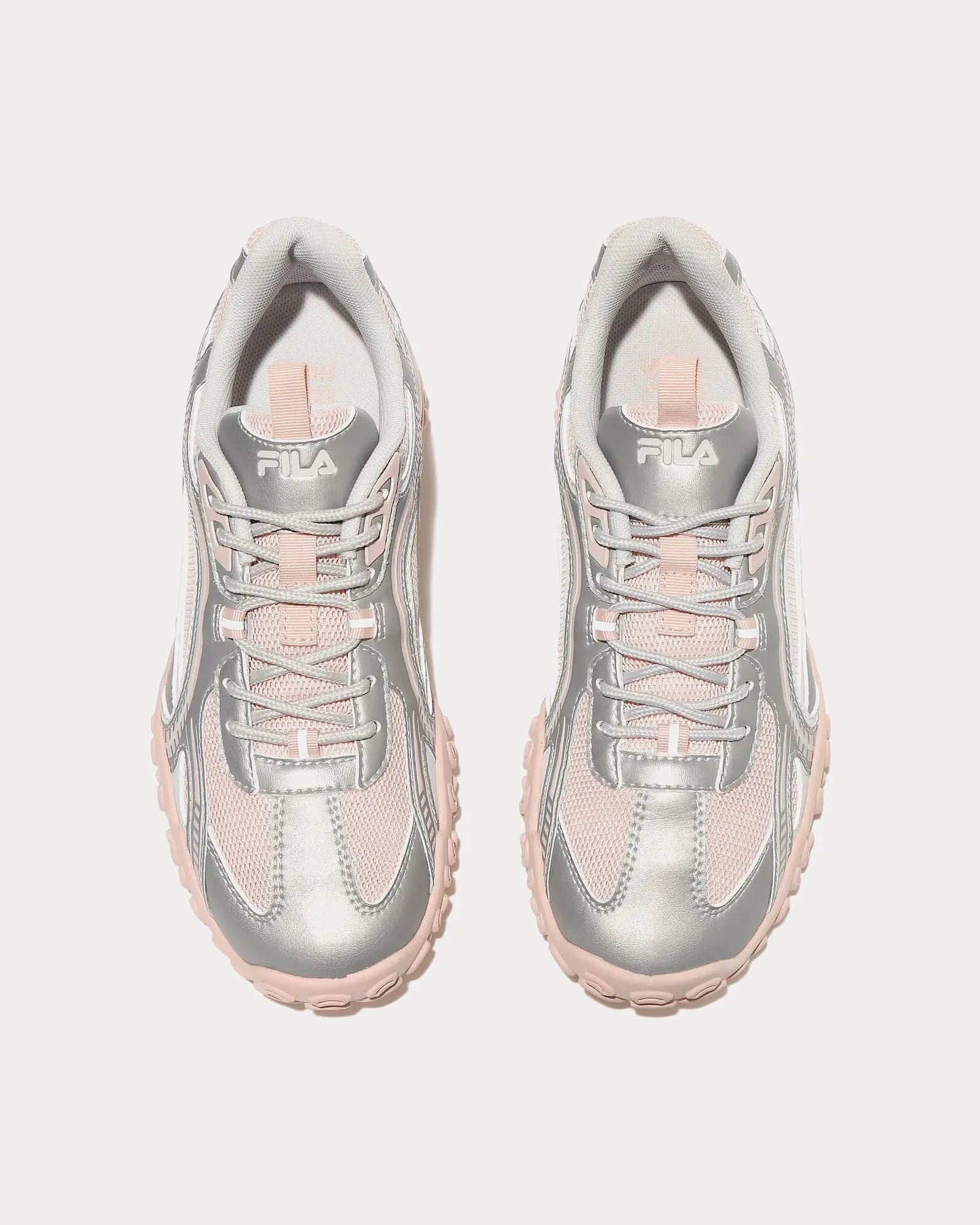 Terrain Crusher Pink / Silver Low Top Sneakers
