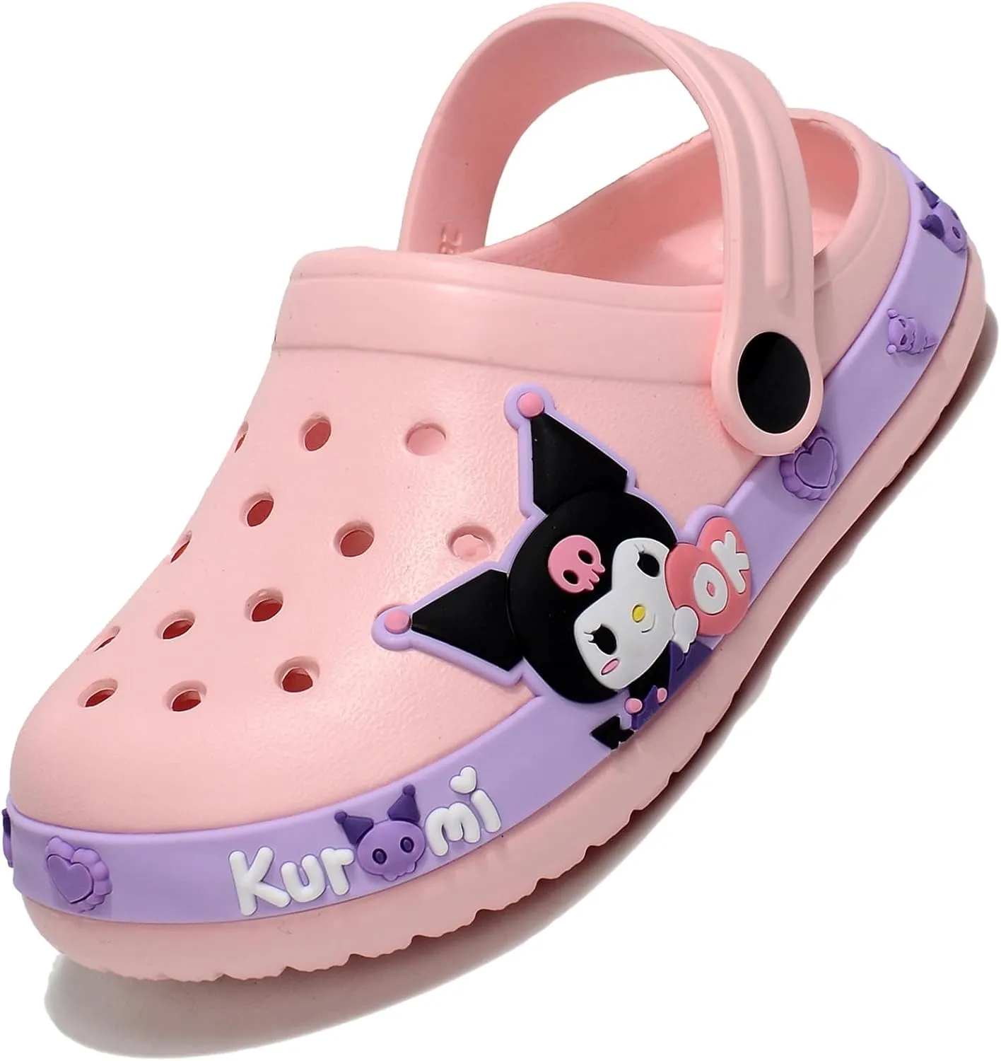 Toddler Girls Garden Clogs Children's Slip-On Beach Shoes Children's Indoor and Outdoor Sandals