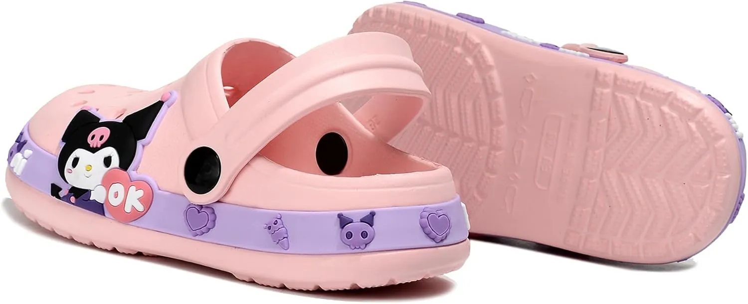 Toddler Girls Garden Clogs Children's Slip-On Beach Shoes Children's Indoor and Outdoor Sandals