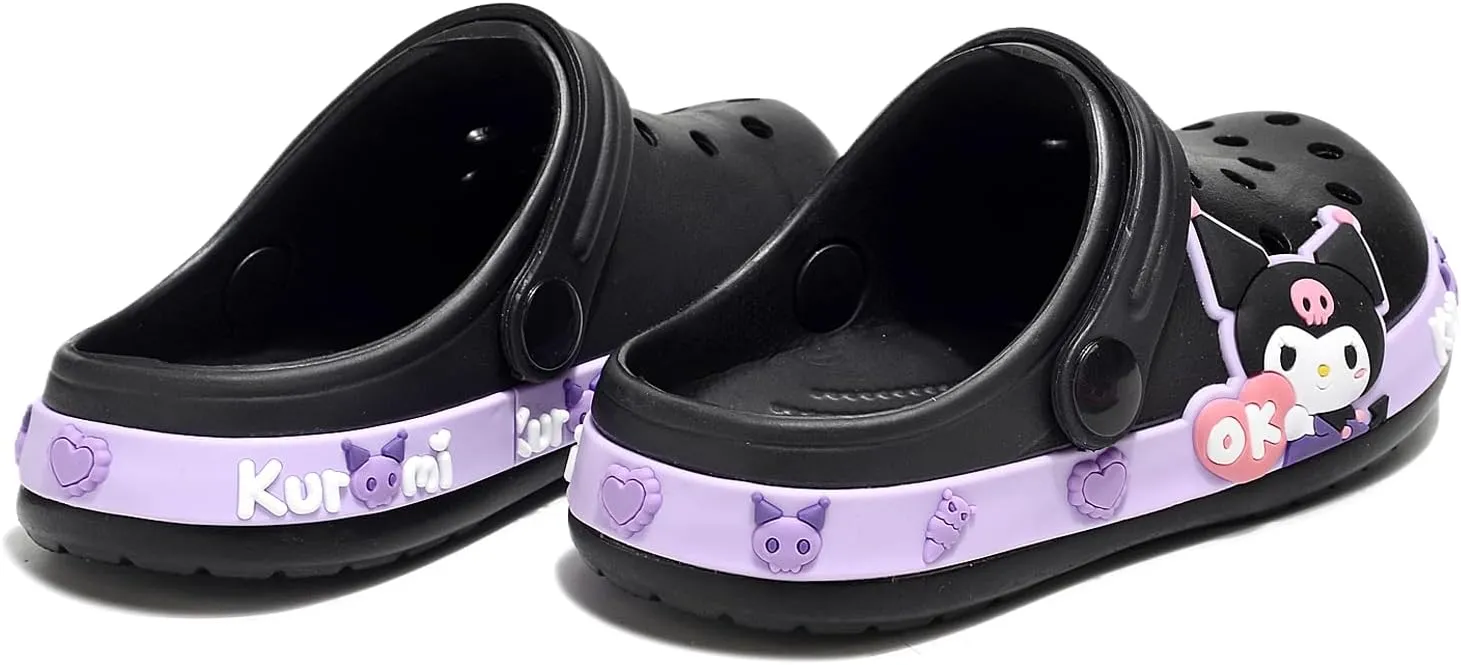Toddler Girls Garden Clogs Children's Slip-On Beach Shoes Children's Indoor and Outdoor Sandals