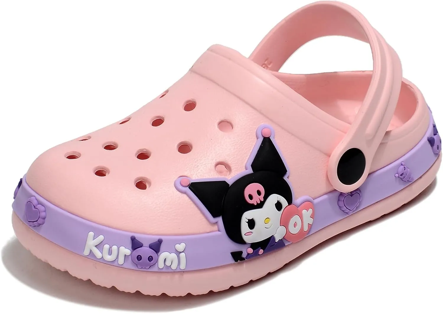 Toddler Girls Garden Clogs Children's Slip-On Beach Shoes Children's Indoor and Outdoor Sandals
