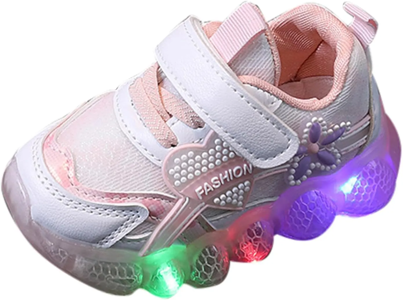 Toddler Light Up Shoes Boys Flashing Tennis Sneakers Lightweight Breathable Running Shoe Toddler Girls Toddler Shoes