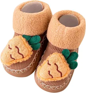 Toddler School Shoes Autumn and Winter Comfortable Baby Toddler Shoes Cute Cartoon Pattern Infant First Shoes