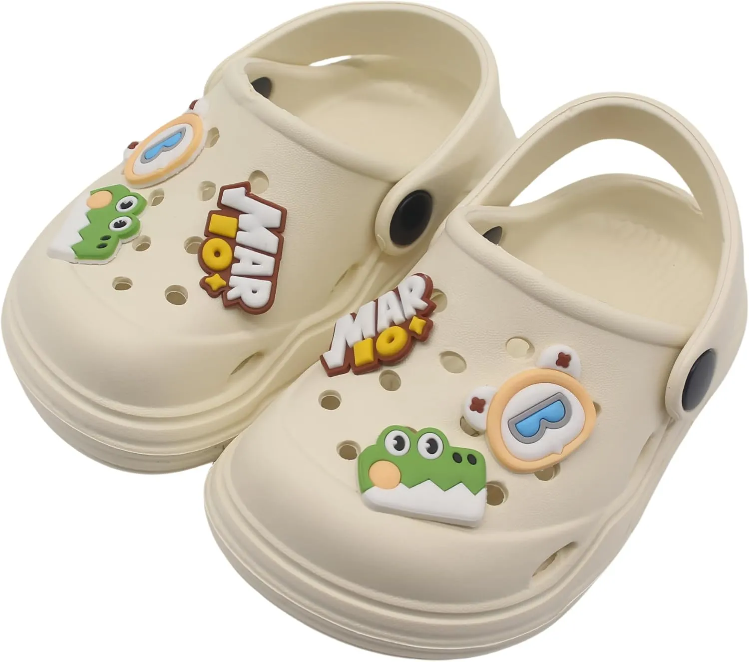 Toddler Shoes Clogs Slide Sandals for Kids Unisex for Girls and Boys Garden Shoes Cartoon Slides Slip-Resistance Slippers