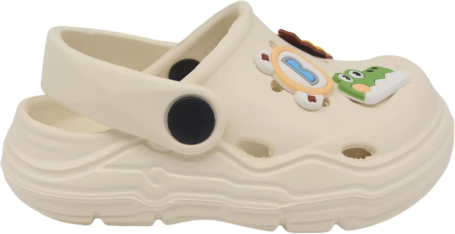 Toddler Shoes Clogs Slide Sandals for Kids Unisex for Girls and Boys Garden Shoes Cartoon Slides Slip-Resistance Slippers