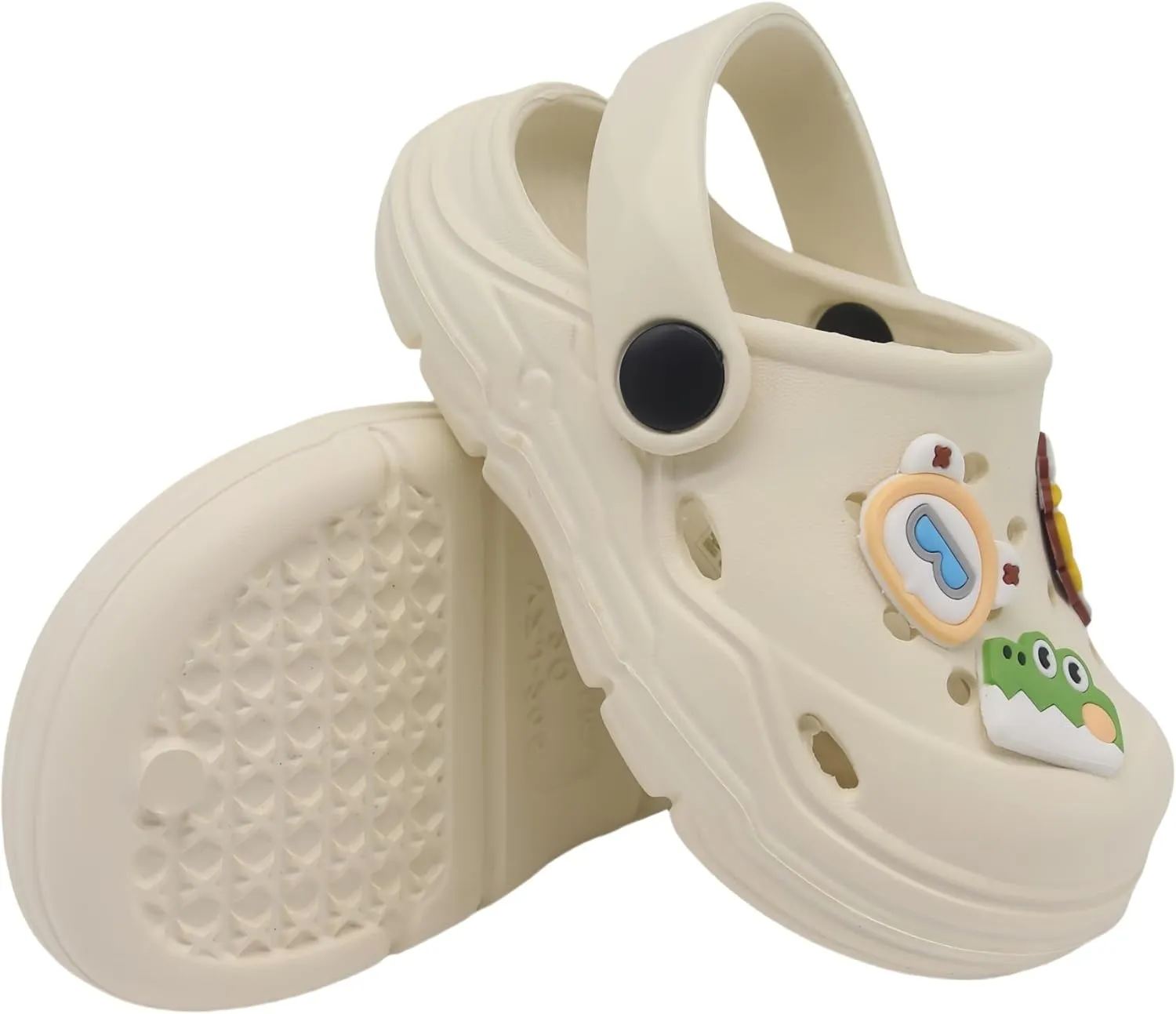 Toddler Shoes Clogs Slide Sandals for Kids Unisex for Girls and Boys Garden Shoes Cartoon Slides Slip-Resistance Slippers
