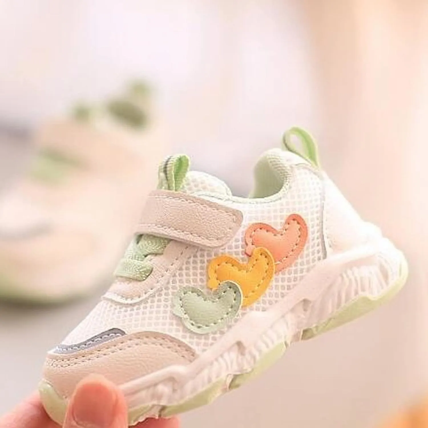 Toddler Slip On Sneakers Baby Walking Shoes Non-Slip Breathable Boys Girls Tennis Shoes Infant Running Shoes