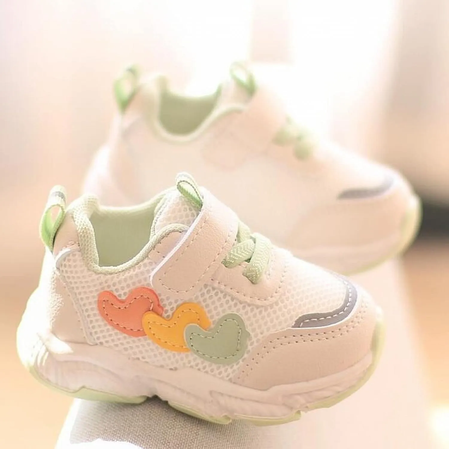 Toddler Slip On Sneakers Baby Walking Shoes Non-Slip Breathable Boys Girls Tennis Shoes Infant Running Shoes