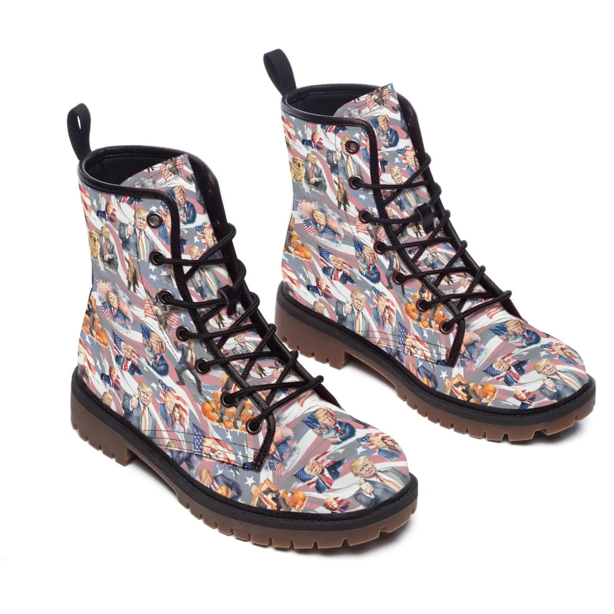 Trump Designs Women's Martin Short Boots. Set 2 of 2