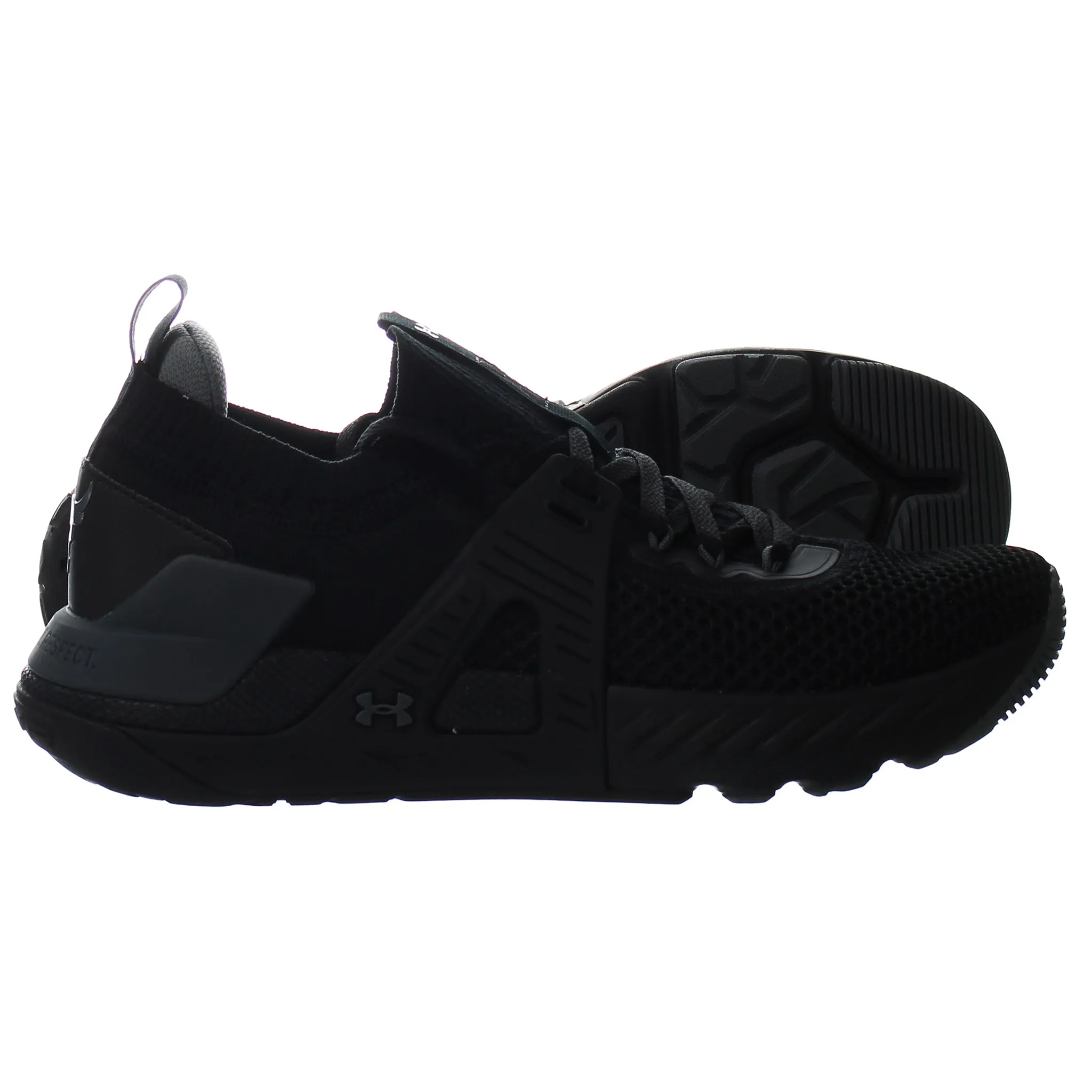 Under Armour Project Rock 4 Womens Black Trainers