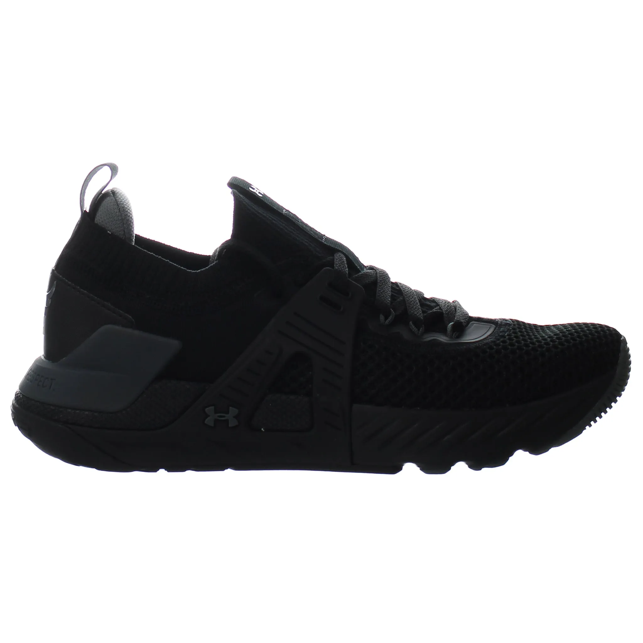 Under Armour Project Rock 4 Womens Black Trainers