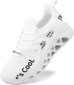 VAXAV Unisex Lightweight Blade Mesh Sneakers Tennis Road Running Gym Walking Shoes