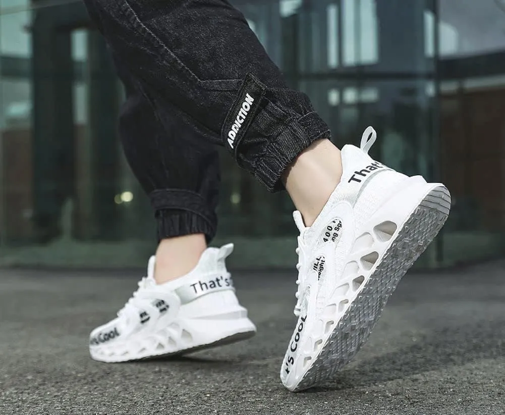 VAXAV Unisex Lightweight Blade Mesh Sneakers Tennis Road Running Gym Walking Shoes