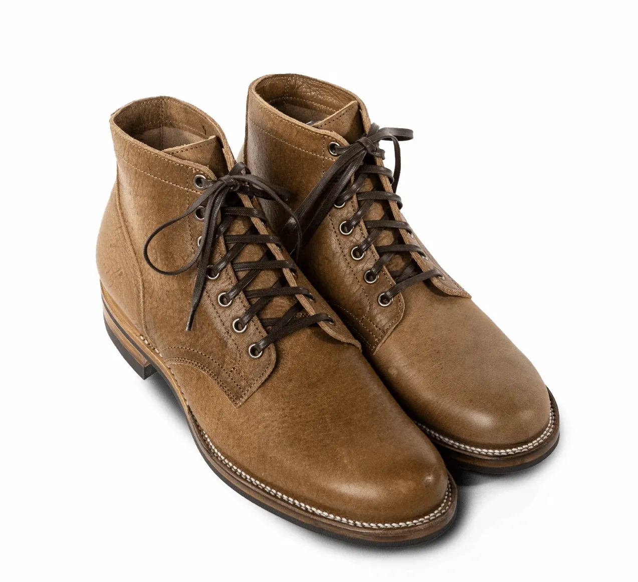 Viberg - Marraca Shrunken Kudu Service Boot 1035 Last