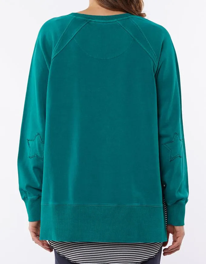 Victoria Sweater - Winter Green