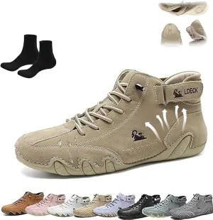 Vogany Shoes Orthopedic Sneakers for Women and Men, Vogany Shoes for Women Outdoor Comfortable Flat Waterproof and Breathable Orthopedic Shoe