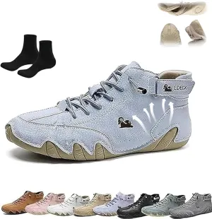 Vogany Shoes Orthopedic Sneakers for Women and Men, Vogany Shoes for Women Outdoor Comfortable Flat Waterproof and Breathable Orthopedic Shoe