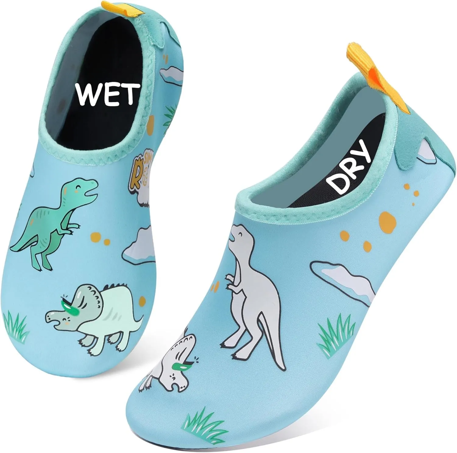 Water Shoes for Kids,Swim Shoes Boys Color Changing Cartoon,Girls Beach Shoes,Toddler Aqua Socks Zapato de Agua para Nios