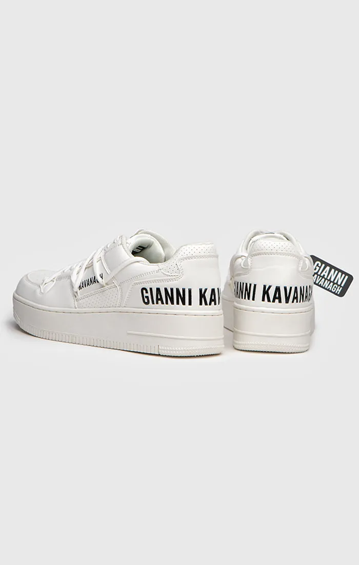 WHITE TOTAL WRAPPED SNEAKERS