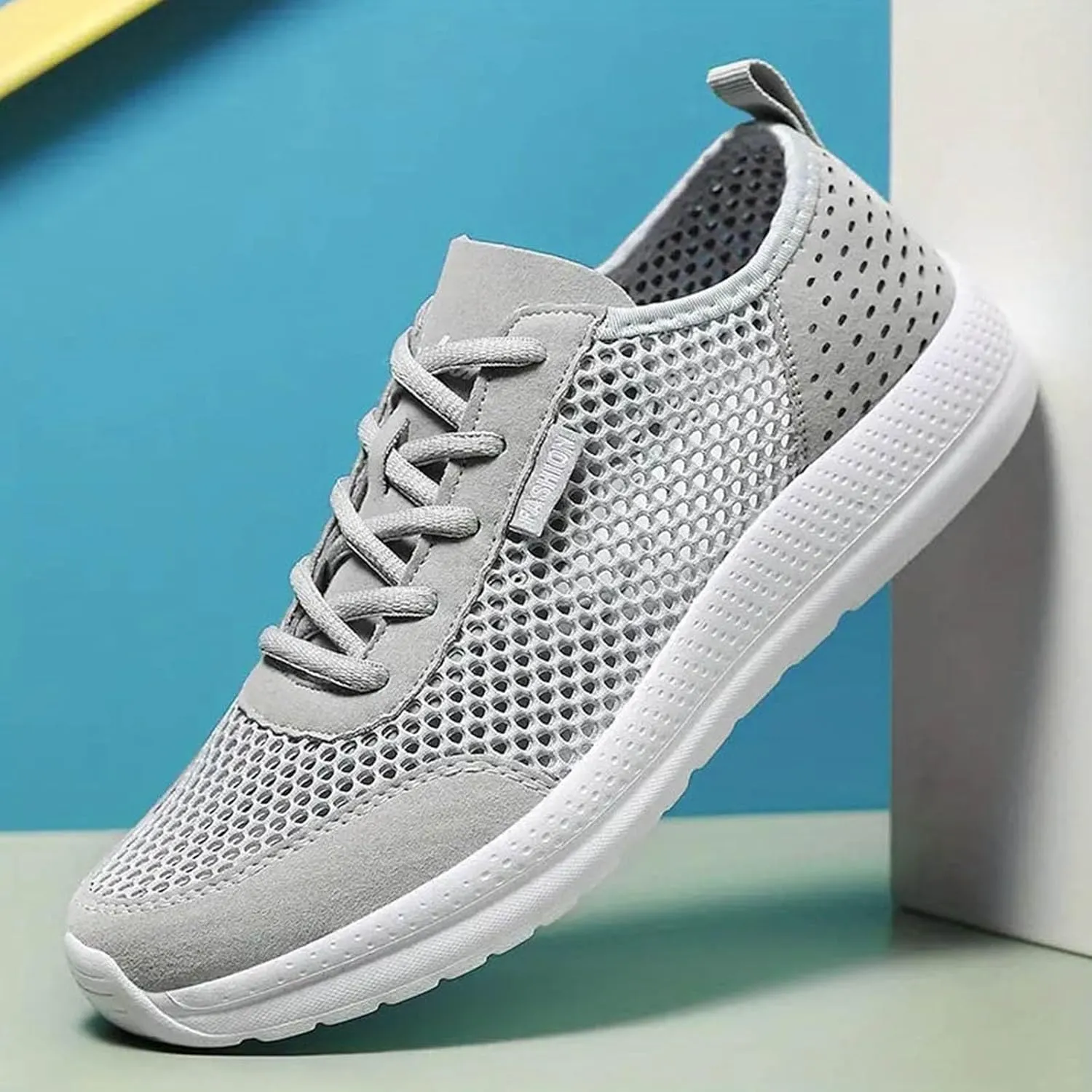 Wide Walking Shoes for Men Casual Lightweight Sneakers Comfortable Jogging Walking Fitness Sneaker Insoles for Men