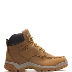 Wolverine Men's Vantage ft. HyperRest 6" Moc-Toe CarbonMax Work Boot - Dark Tan