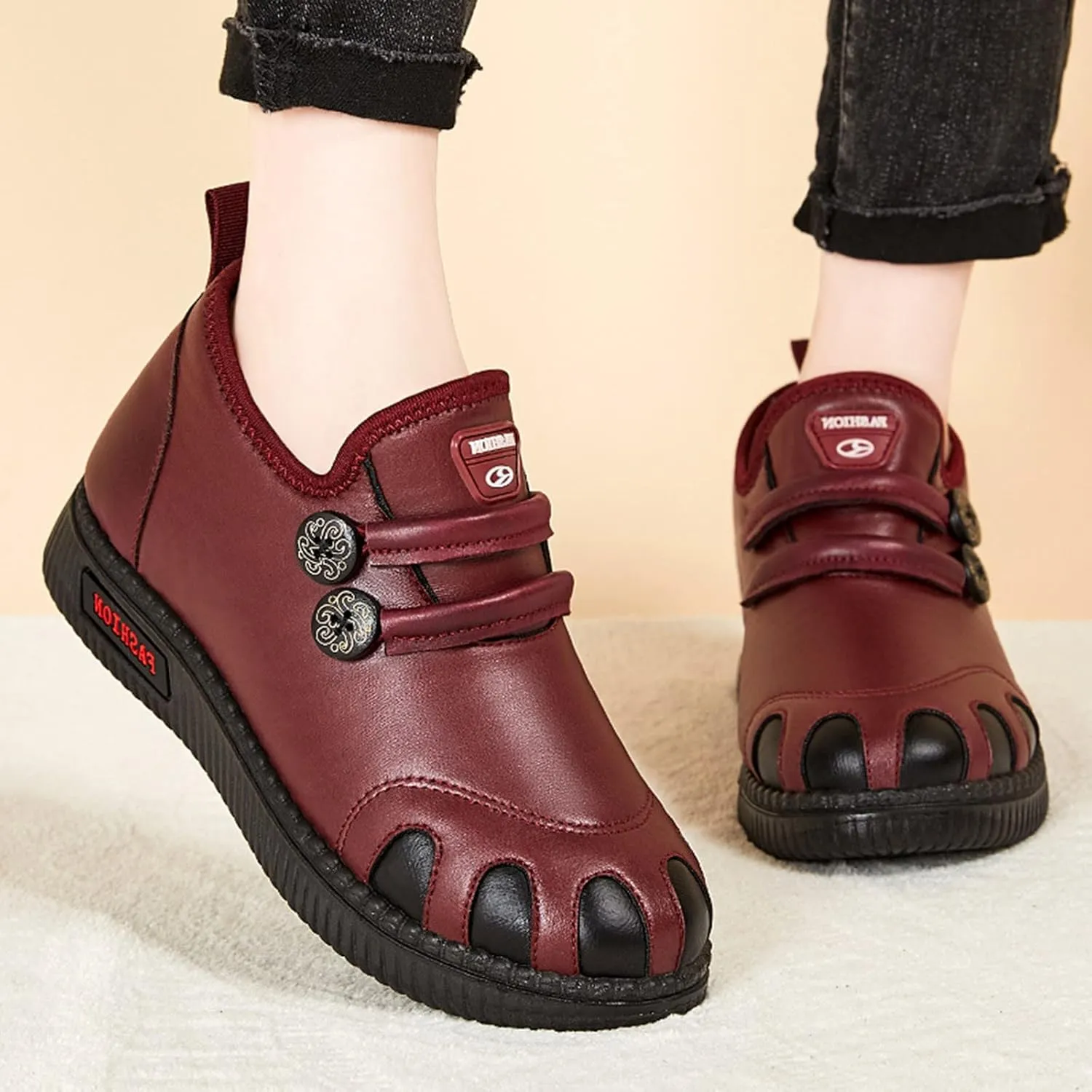 Women Snow Boots Winter Shoes 7w Snow Boot Wide Width Women Winter Boots for Women Snow Non Slip Womens Waterproof Boots Hiking Women's Tall Winter Dress Boots