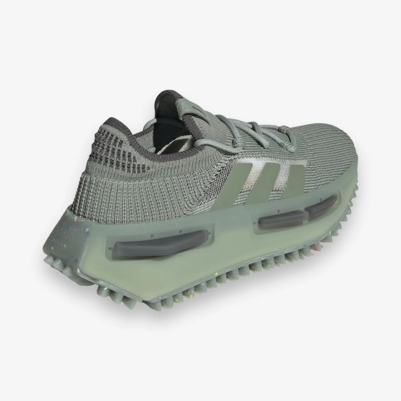 Women's Adidas NMD_S1 Silver Green IE9550