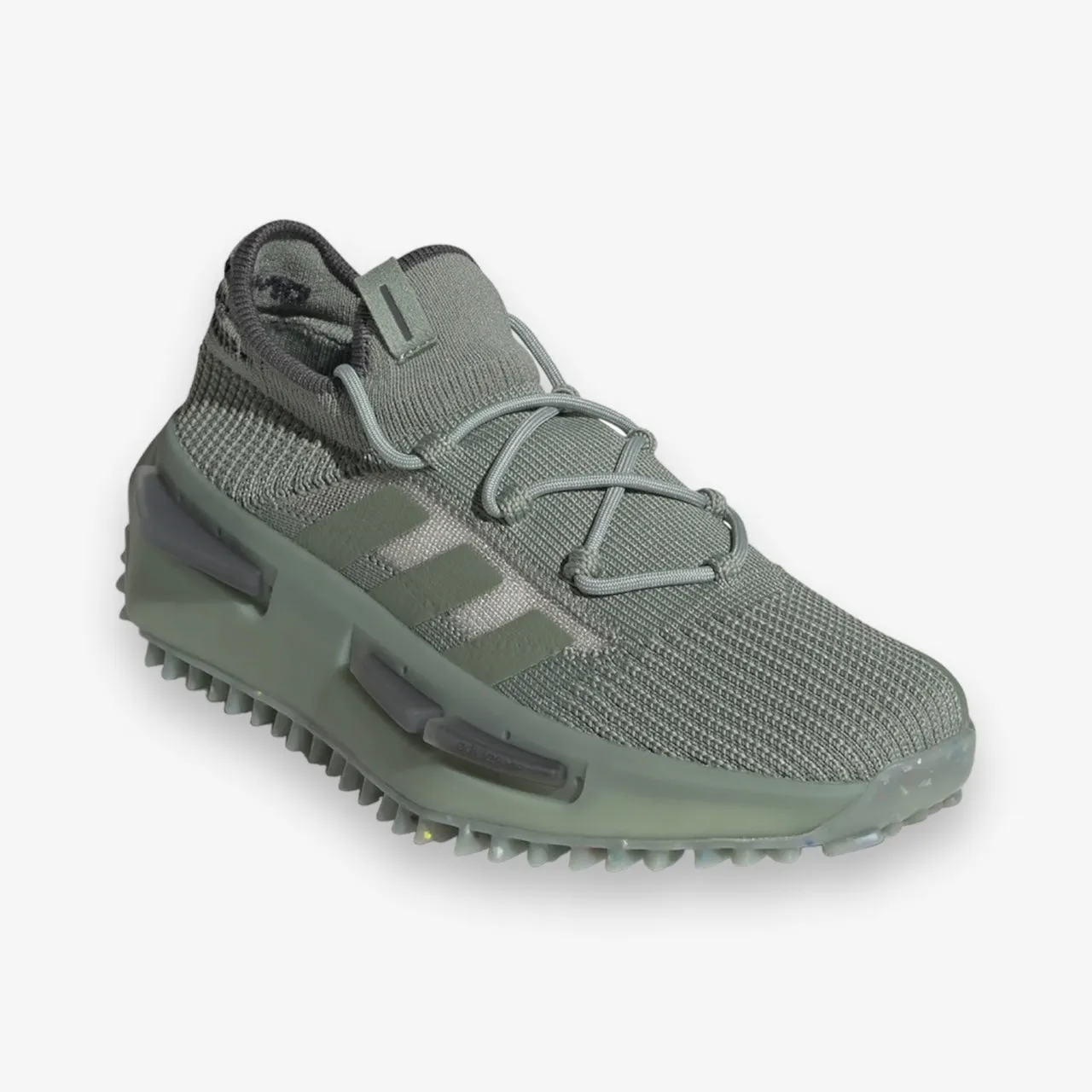 Women's Adidas NMD_S1 Silver Green IE9550