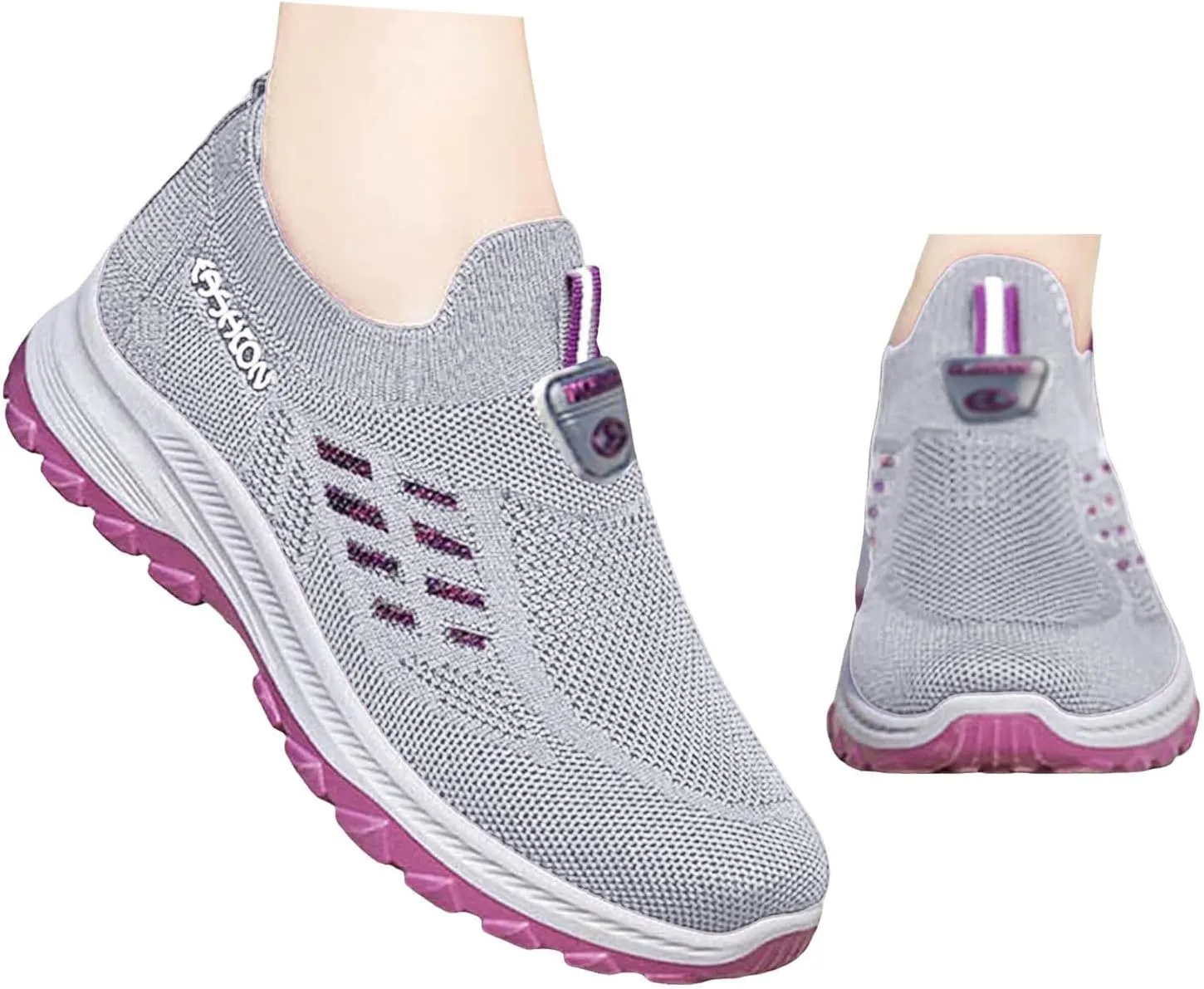 Womens Athletic Shoes Running Sneakers Lightweight Casual Non Slip Tennis Walking Workout Comfortable SportShoe