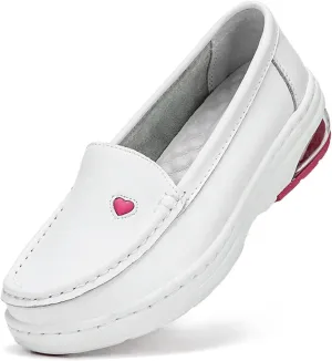 Women's Healthcare Nursing Shoes,Professional Lightweight Nurse Shoes with Soft Non-Slip Sole,Summer Comfortable Nonslip Oil Chef Work Shoes for Women Food Service