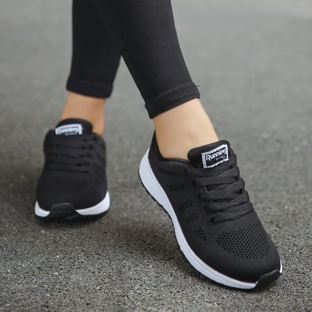 Women's Lace Up Road Running Shoes Wide Athletic Tennis Tennis Shoes Men Sport Casual Slip On Shoes Waterproof Sneakers Platform Tennis Shoe Cross Trainer Shoe