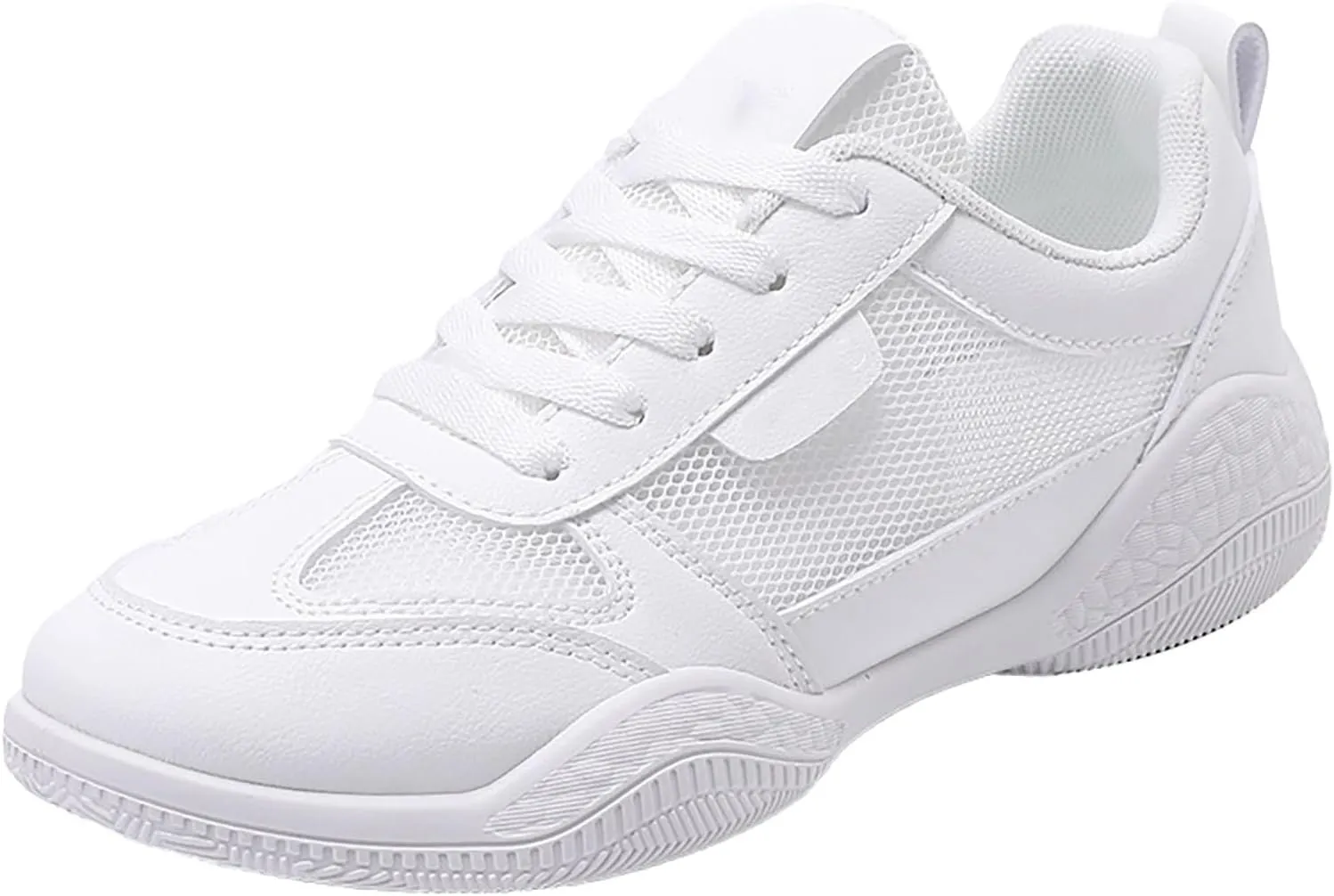 Womens Lace Up Sneakers Women Walking Tennis Shoes Non Slip Work Shoes Women Workout Men's Casual Shoes Fashion Sneakers White Tennis Shoe Cross Trainer Shoe