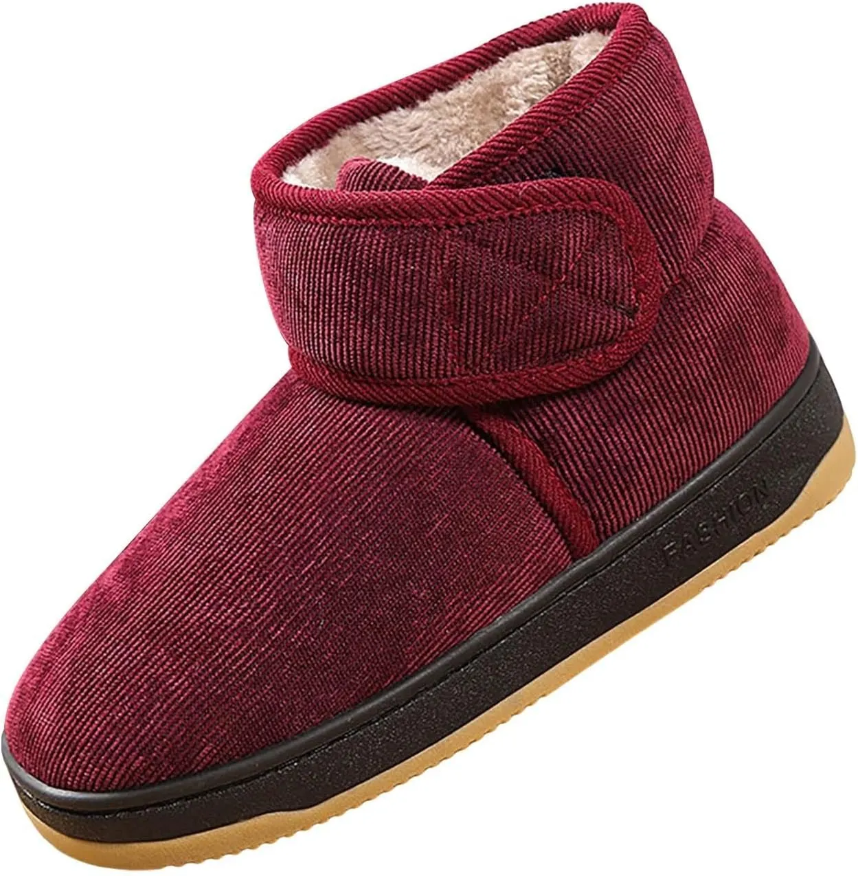 Womens Shoes Dressy Casual Fall Winter Wedge Womens Winter Booties Slip On Snowboots for Women Pink Fur Boots Womens Winter Boots Waterproof Insulated Deals of The Day