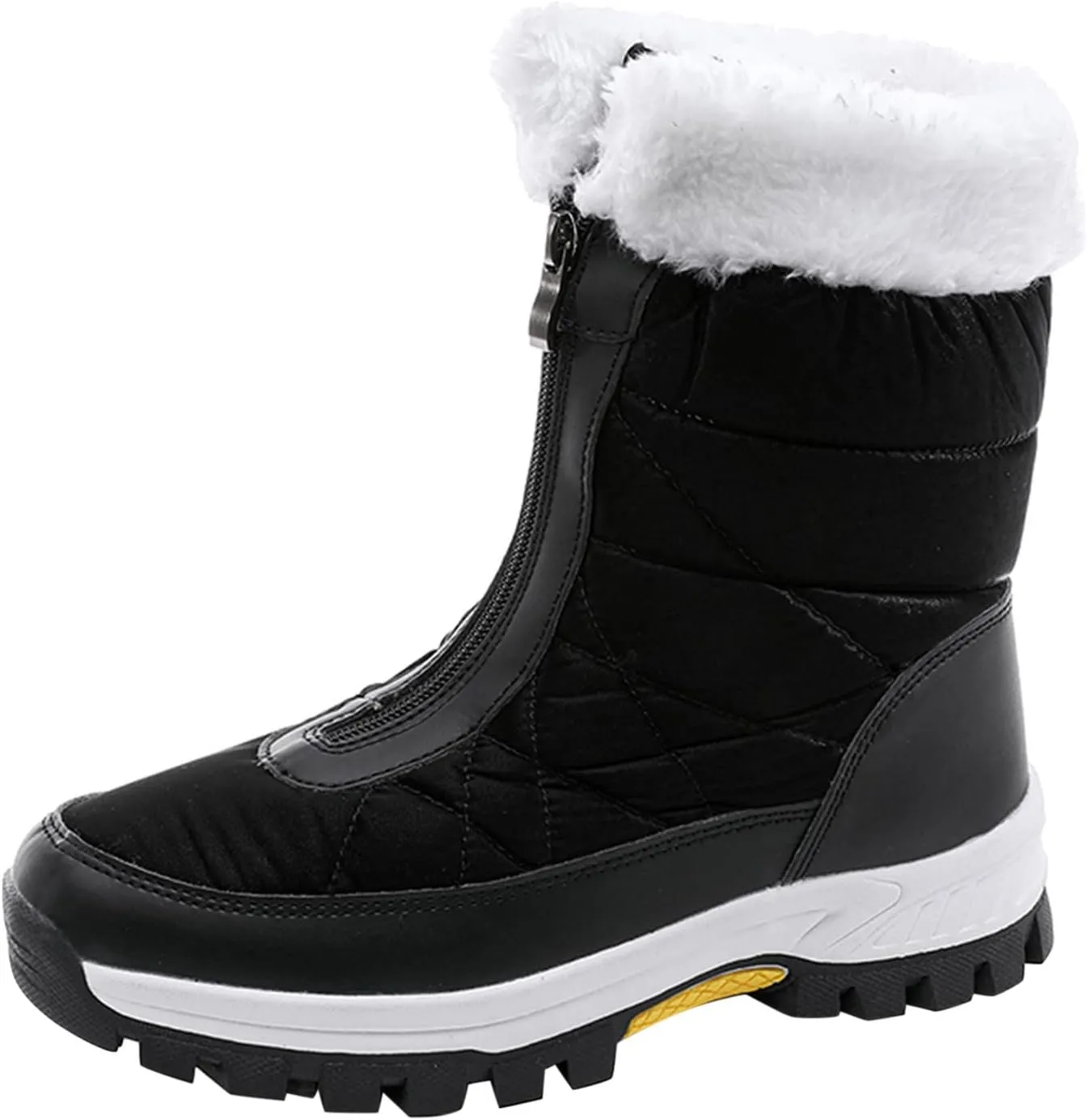 Womens Snow Boots Waterproof Insulated Size 7.5 Womens Winter Snow Boots Wide Women Winter Boot Womens Winter Fur Boots 8.5 Waterproof Womens Boots Size 11