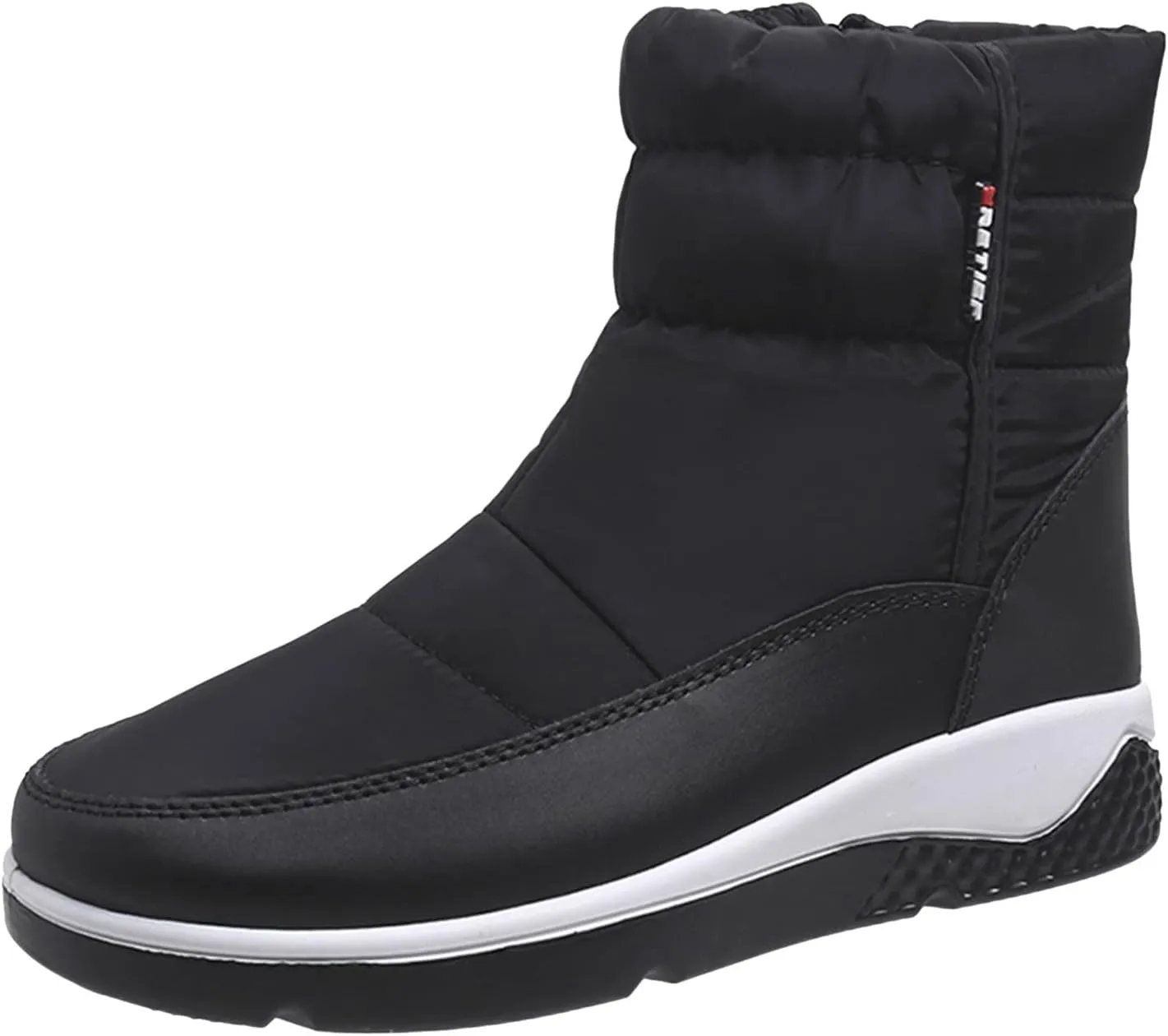 Womens Snow Boots Waterproof Insulated Wide Width Womens Winter Boots Wide Calf Womens Wide Width Snow Boots Waterproof Insulated Mid Calf Winter Boots for Women with Fur Botas Waterproof Para Mujer