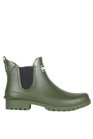 Womens Wilton Wellington Boots - Olive