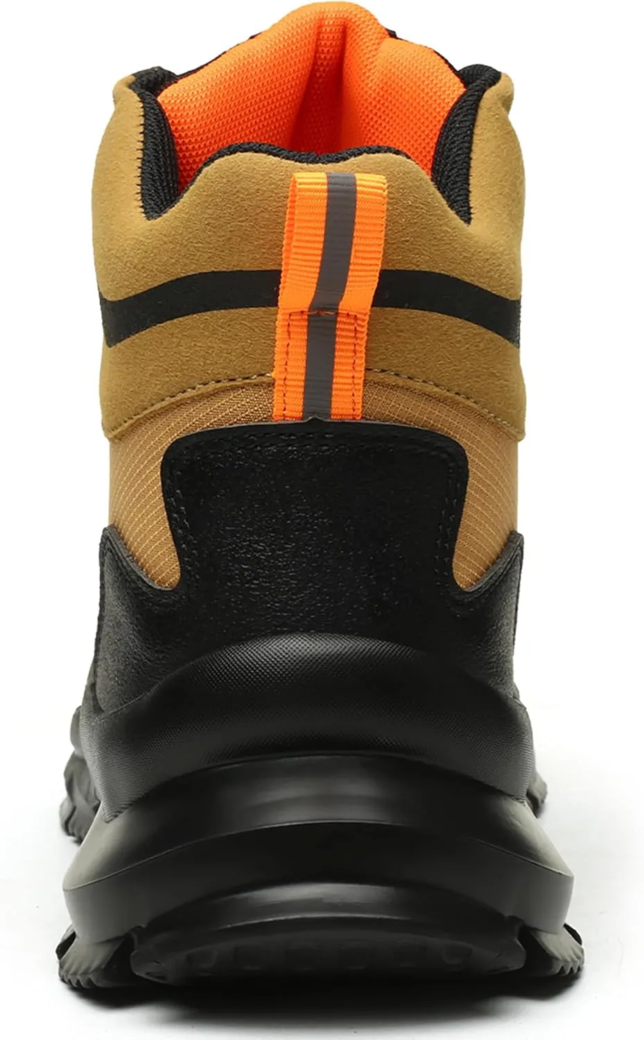 Work Safety Boots for Men and Women High Top Waterproof Lightweight Steel Toe Construction Shoes