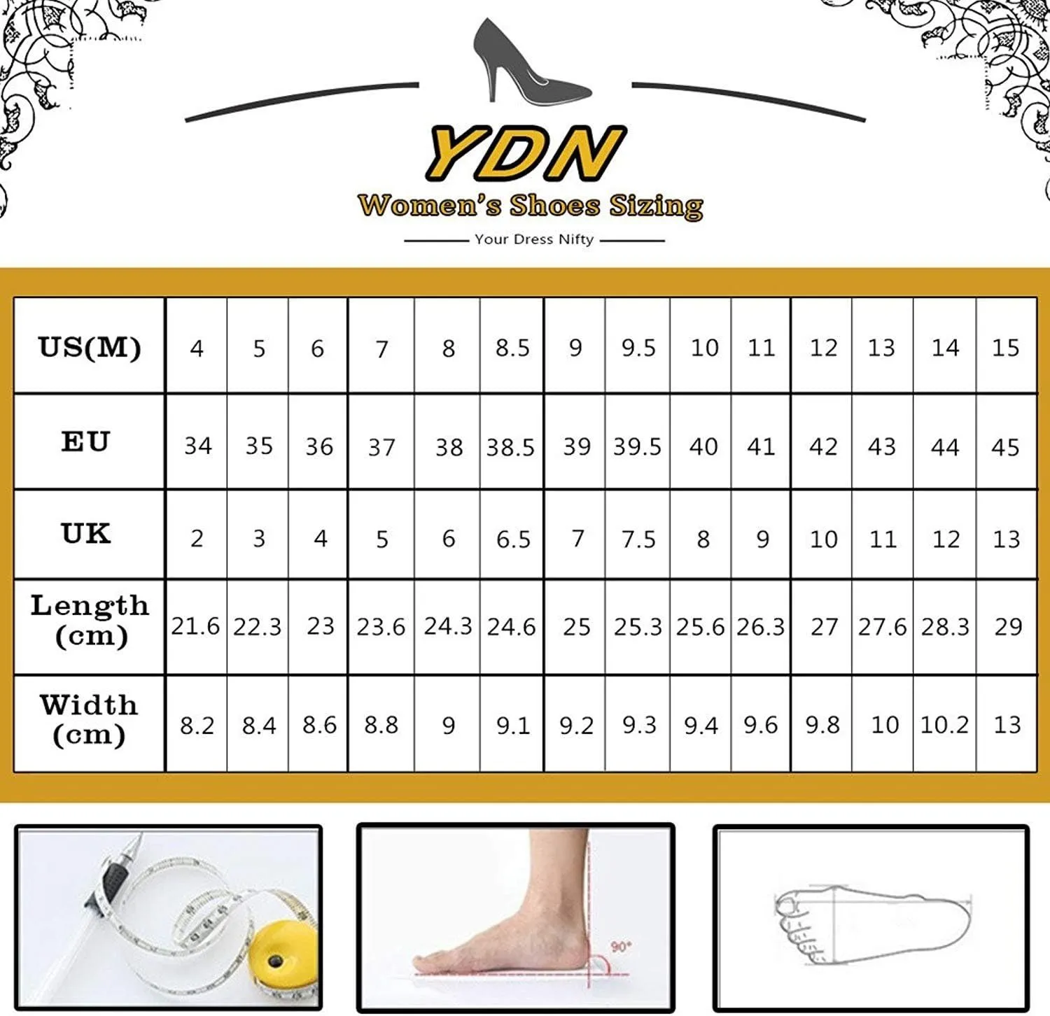 YDN Women D'Orsay Comfy Bows Ankle Strap High Stiletto Heels Closed Point Toe Classic Buckle Up Dance Ballroom Pumps